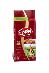 Enjoy Kuzu Etli Yetişkin Köpek Maması 15 kg