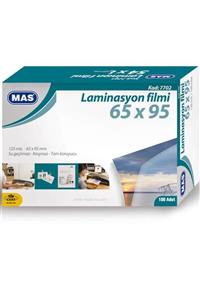 Mas Laminasyon Filmi- 125 Mikron - 65 X 95 - 100'lü Paket