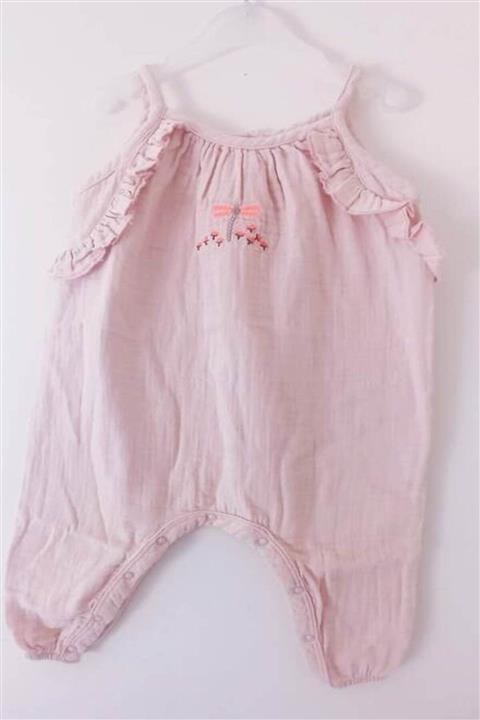 QREFİA Müslin Yusufçuk Nakışlı Tulum