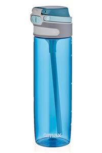 Qmax 750ml Tritan Bpa Içermeyen Pipetli Su Matarası