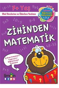 Limonkids Ilk Okul Eğlenceli Matematik Çıkartmalı Zihinden Matematik