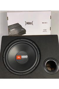 MOBASS Jbl Set 30 Cm Kabinli Bass 1000 Watt+ 4kanallı Anfi 3000wat