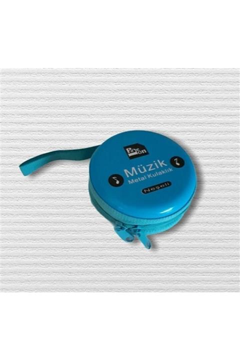 Gurlek Group Çantalı Kulaklık - Fm Radyo Destekli Mavi Kutulu