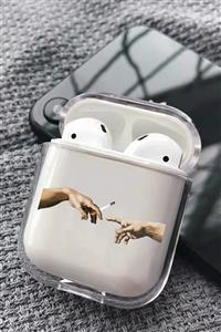 craftcase El Ele Tutuşan Sigara Tasarımlı Silikon Airpods Kılıfı