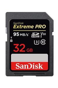 SanDisk Extreme Pro 32Gb Sd Hafıza Kartı 4K U3 V30 95Mb/S 633X