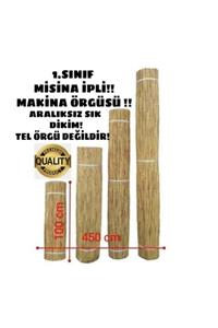 Ekodoğa Bambu Çit Kamış Çit Hasır Çit 1x4,5 Metre Eni 1 Metre Uzunluk 4,5 Metre