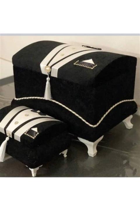 Selince Çeyiz Damat Sandığı 2 Parça-papyon Ve Cepli