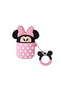 Bilişim Aksesuar Apple Airpods Koruyucu Kılıf Pembe Minnie Mouse - Airpods 1 Ve 2 Uyumlu