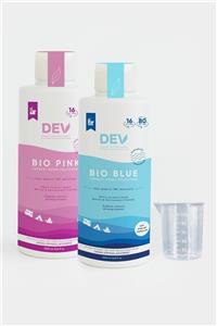 DEV Bio Blue & Pınk Portatif Karavan Tekne Tuvalet Katı Atık Parçalayıcı Ve Koku Giderici 2'li Avantaj Paket