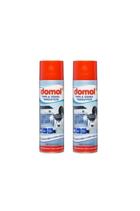DOMOL 2 Adet Fırın Ve Izgara Temizleyici Sprey 500 ml