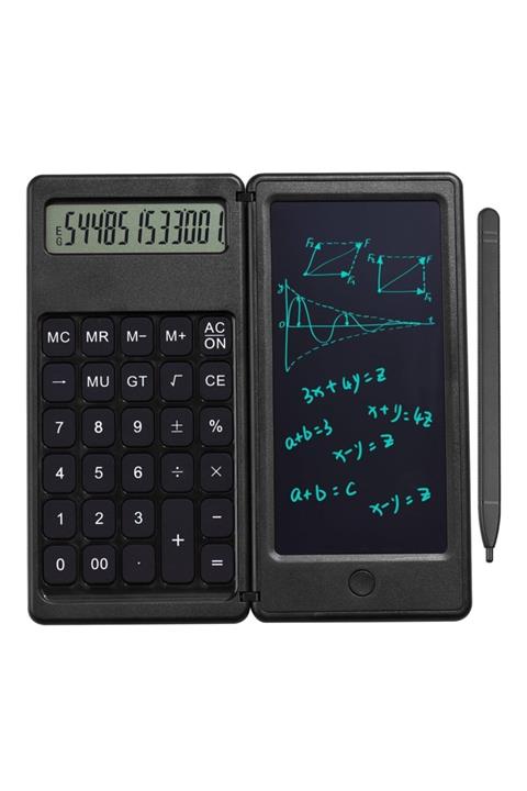 DailyTech Çok Fonksiyonlu Katlanabilir Akıllı Hesap Makinesi Lcd Yazma Tableti