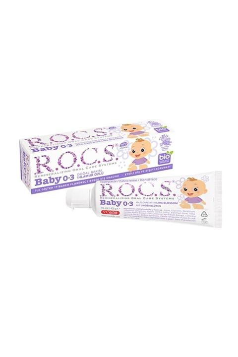 R.O.C.S. Baby 0-3 Yaş Diş Macunu Ihlamur Özlü 35 Ml