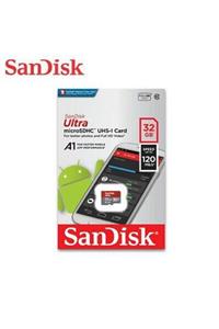 SanDisk 32gb Microsdxc Ultra A1 120mb/sn Uhs-ı C10 U1 Sdsqua4-032g-gn6mn