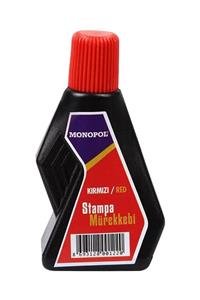 Monopol Istampa Mürekkebi 30 Ml Kırmızı