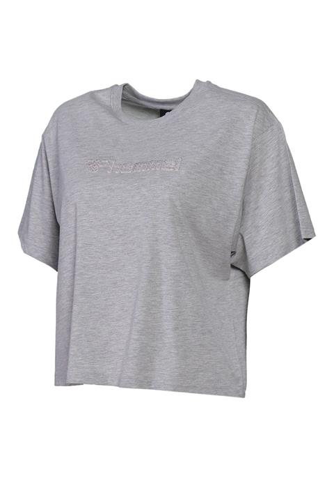 HUMMEL 911365 Teramo Gri T-shirt _ Light Grey Melange