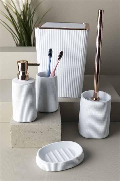 HOMENIVA Arow Akrilik Lüx Banyo Seti Banyo Takımı 5 Parça