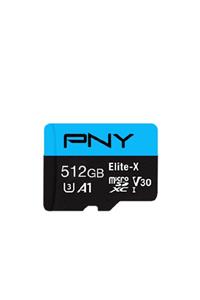 PNY Hafıza Kartı Ve Kart Okuyucu Blue Elite-x 512 Gb Micro Sd Card And Reader