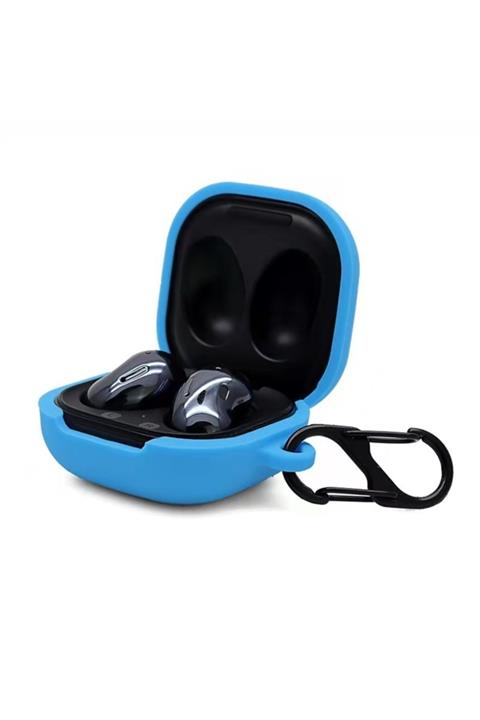 Techmaster Samsung Galaxy Buds Live Askılı Silikon Koruma Kılıfı Kabı