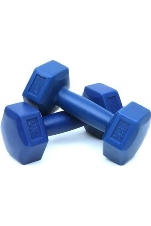 Tosima 2 Kg Dambıl Seti Ağırlık Seti 2 Kg 2 Adet Pilastik Dambıl Dm2