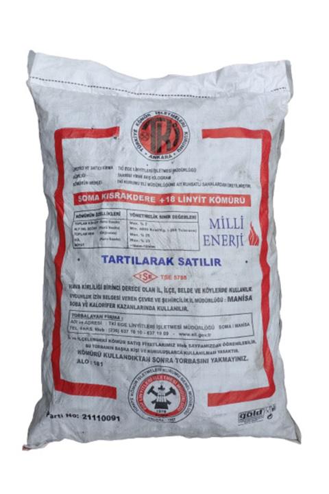 ÖZ KAYALAR MANGAL KÖMÜRÜ 18 Soma Kısrakdere Devlet Kömürü Ceviz 25 Kg