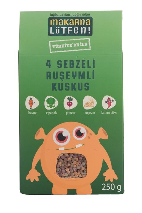 Makarna Lütfen Sebzeli Kuskus (+8 Ay-250 Gram)