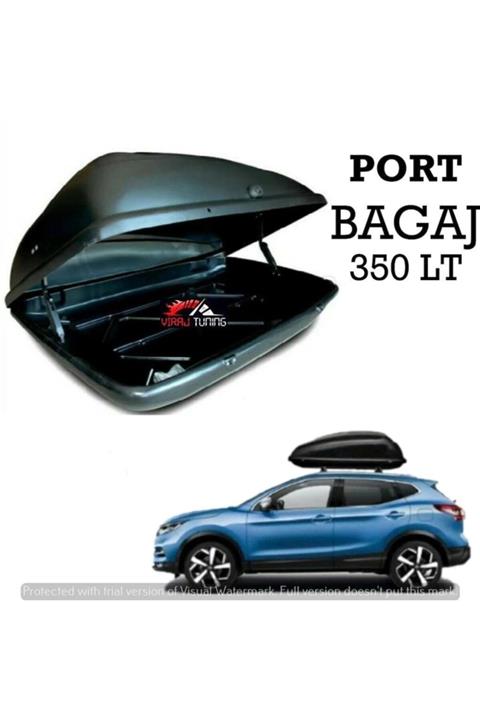 Turtle Dacia Duster 2014-2017 Araç Üstü Port Bagaj 350 Litre Port Bagaj
