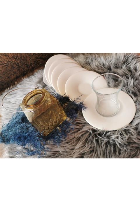 Kızıldağ Seramik Çay Tabağı Takımı