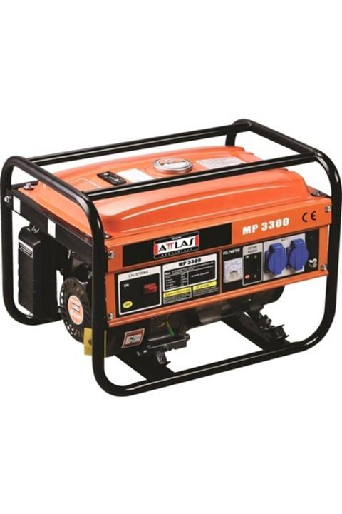Attlas Mp 3300 Benzinli Monofaze Jeneratör 2200 Watt
