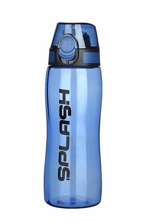 Titiz Plastik Peakgift Titiz Pipetli Rio Su Ve Detoks Su Şişesi Matara Policarbon 750 Ml-mavi