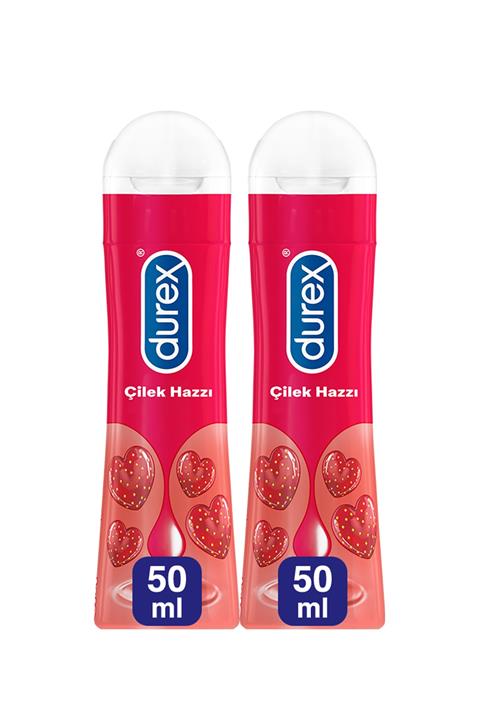 Durex Play Kayganlaştırıcı Jel Çilek Hazzı 50 Ml X 2 Adet