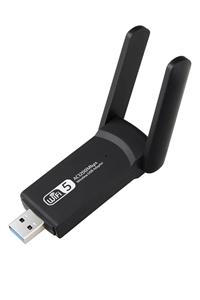 Amasra Wifi 5 Ac1200 Mbps Dual Band Usb 3.0 Adaptör Kablosuz Wifi Alıcı