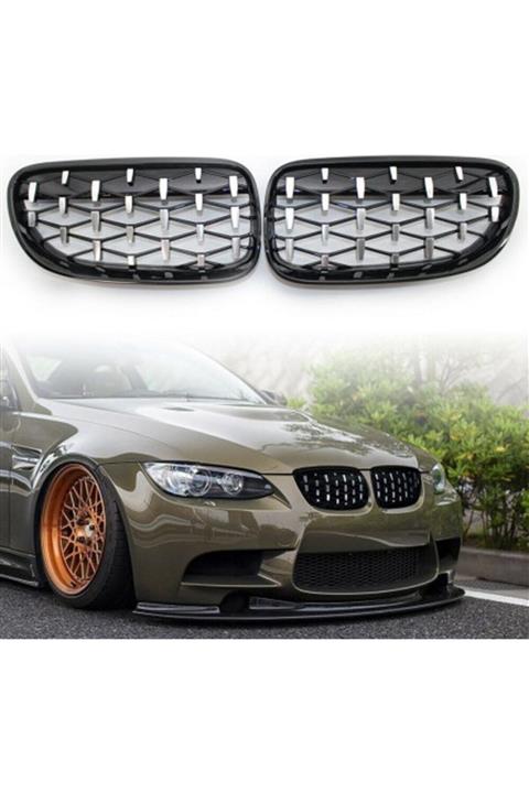 Universal Bmw 3 Serisi E90 Ön Panjur Böbrek Diamond Model Oem 2009-2012