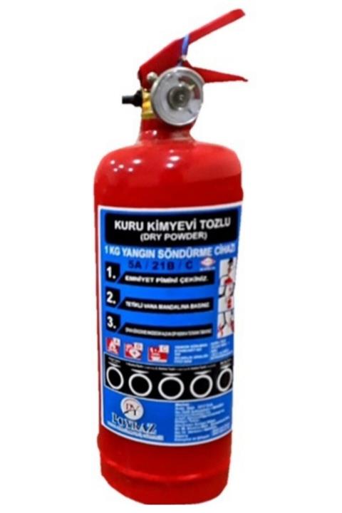 POYRAZ Abc Tozlu Yangın Söndürme Tüpü 1kg