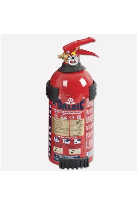 Dalgıç 1 Kg Abc Kuru Kimyevi Tozlu Yangın Söndürme Tüpü Tse'li