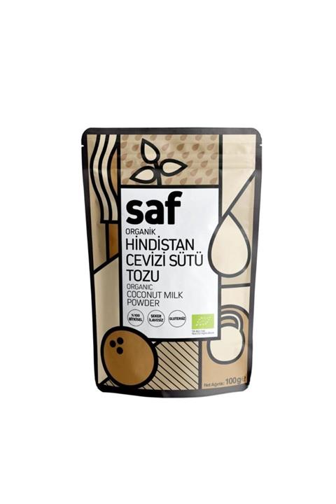 Saf Nutrition Nutrition Organik Hindistan Cevizi Sütü Tozu  100gr