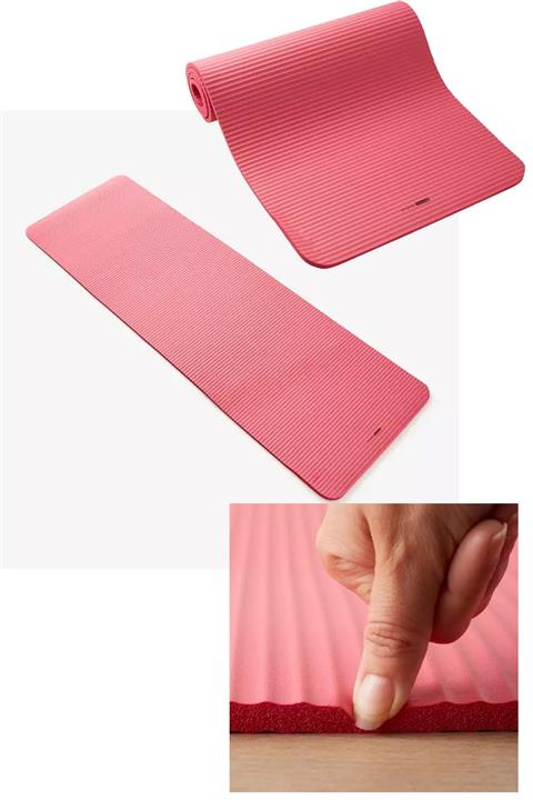 LocalShop Plates Matı Pembe Yoga Matı Spor Minderi