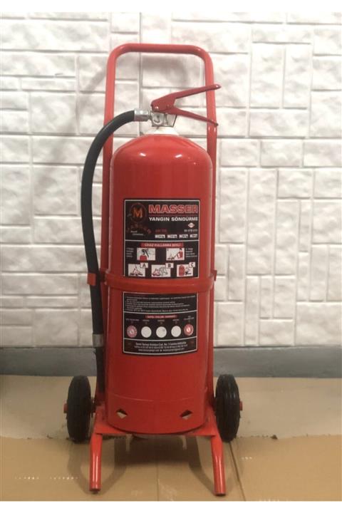 Masser Yangın Söndürme 12 Kg Arabalı Kuru Kimyevi Tozlu Yangın Söndürme Cihazı
