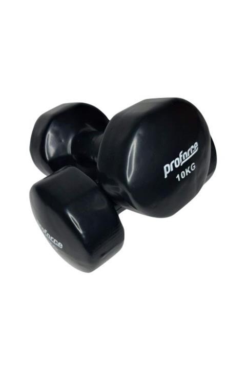 Proforce Vinil Kaplı Içi Çelik Döküm Dambıl - Çift Adet- 10 Kg