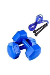 Yukon Dambıl 5x2 Kg Dambıl Seti Dumbbell Atlama Ipi Hediyeli