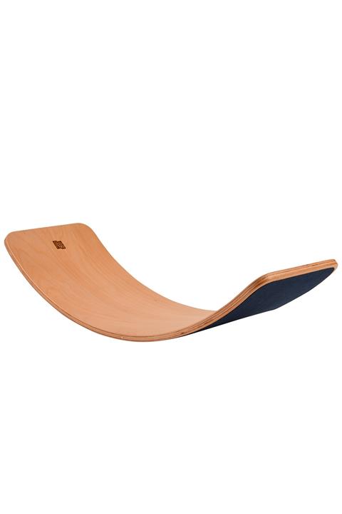 Mubs Denge Tahtası - Balance Board- Lacivert Keçeli Kaydırmaz Zemin