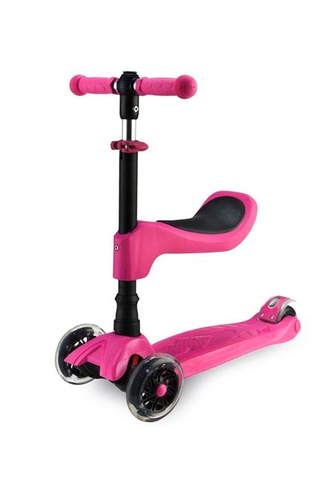 BabyHope Unisex Pembe Scooter