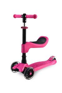 BabyHope Unisex Pembe Scooter