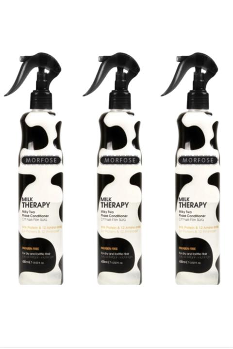 Morfose Milk Therapy Fön Sütü 400 ml X3