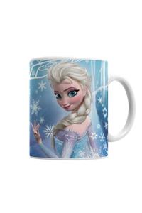 Baskı Dükkanı Frozen Elsa Kupa Bardak Porselen