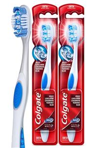 Colgate 360 Visible White Beyazlatıcı Orta Diş Fırçası X 2 Adet