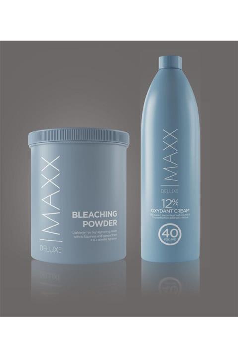 MAXX DELUXE Gri Oryal 1kg & Oksidan 40v 1000ml