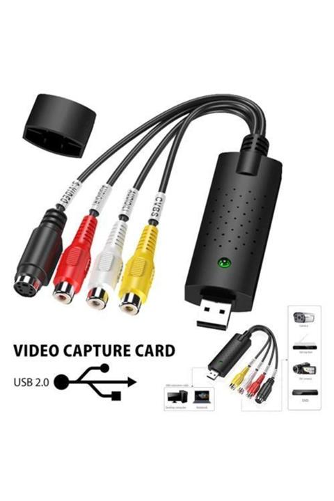 Alfais 4774 Easycap Usb Dvr Capture Kayıt Kartı Kamera Uydu Android Destekli