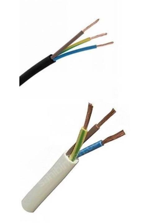 öznur kablo Öznur-hes-alves-hasçelik Ttr Kablo 2x2,5mm - Beyaz