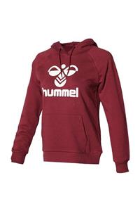 HUMMEL Billund Kadın Bordo Kapüşonlu Sweatshirt