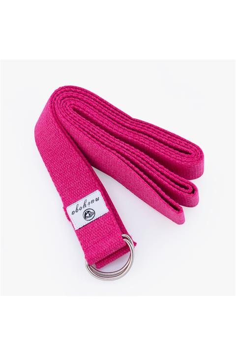 Nui Yoga %100 Pamuk Pembe Yoga Kemeri